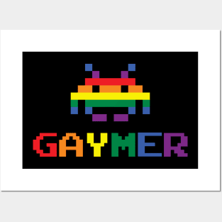 Gaymer Video Games Pride Posters and Art